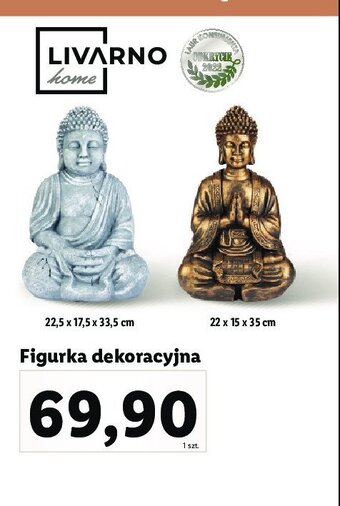 Lidl Figurka dekoracyjna 22.5 x 17.5 x 33.5 cm oferta
