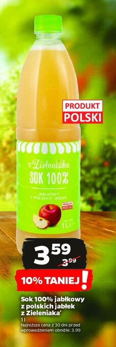 Netto Sok jabłkowy oferta