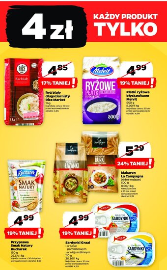 Netto Makaron łazanki oferta
