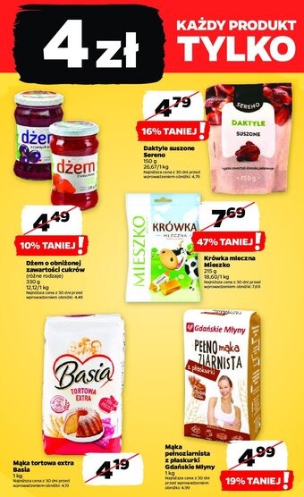 Netto Mąka pełnoziarnista pszenna oferta