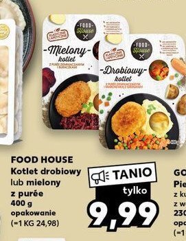 Kaufland Kotlet mielony z puree ziemniaczanym i buraczkami oferta