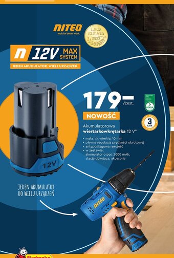 Biedronka Wiertarko-wkrętarka oferta
