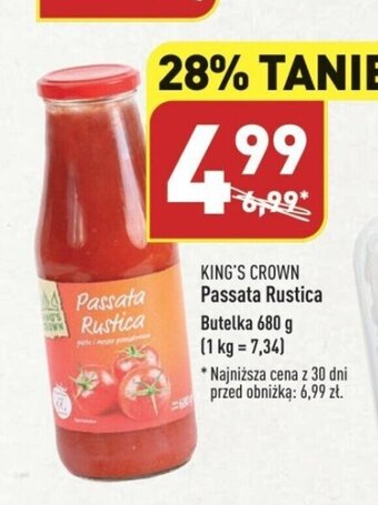 ALDI Passata Rustica 680 g oferta