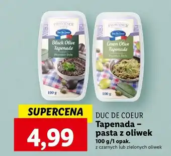 Lidl Oliwki czarne tapenada oferta