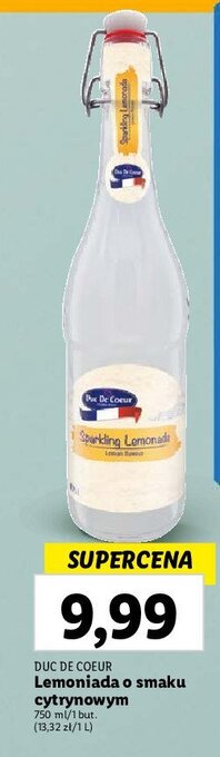 Lidl Lemoniada cytrynowa oferta