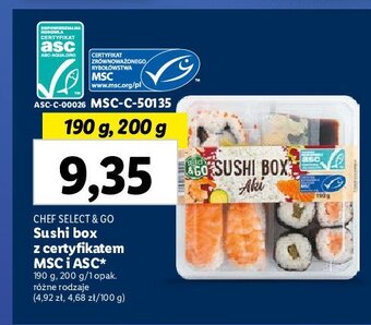 Lidl Sushi box aki oferta