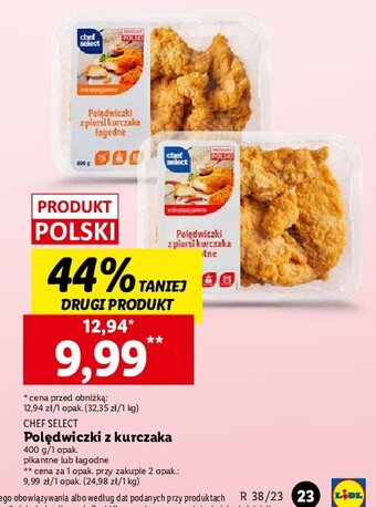 Lidl Polędwiczki z kurczaka pikantne oferta