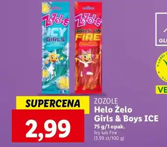 Lidl Żelki icy grils oferta