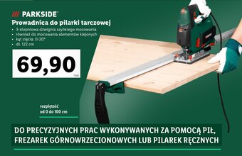 Lidl PARKSIDE Prowadnica do pilarki tarczowej oferta