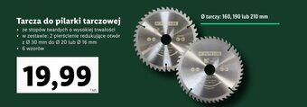 Lidl PARKSIDE Tarcza do pilarki tarczowej oferta