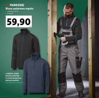 Lidl PARKSIDE Bluza polarowa męska oferta