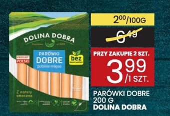 Wafelek PARÓWKI DOBRE 200 G DOLINA DOBRA oferta