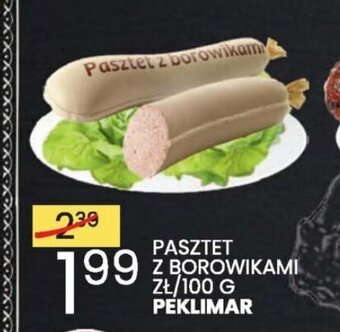 Wafelek PASZTET Z BOROWIKAMI 100g PEKLIMAR oferta