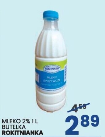 Wafelek MLEKO 2% 1L ROKITNIANKA oferta