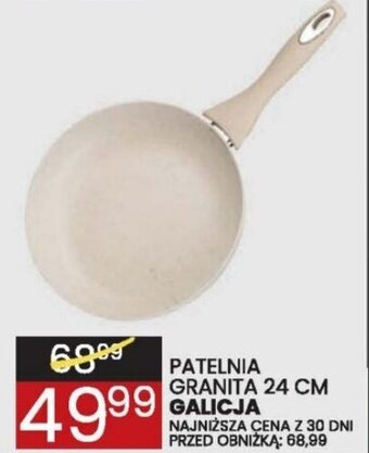 Wafelek PATELNIA GRANITA 24 CM GALICJA oferta