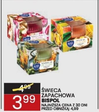 Wafelek ŚWIECA ZAPACHOWA BISPOL oferta