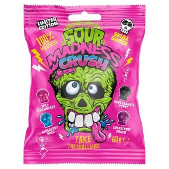 Dealz Argo sour madness crush cukierki twarde ekstra kwaśne 60 g oferta