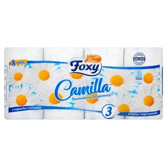 Drogerie Polskie Foxy camilla papier toaletowy 8 rolek oferta