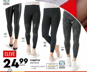 Biedronka Legginsy damskie cleve oferta