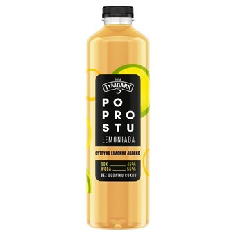 Globi Tymbark po prostu lemoniada cytryna limonka jabłko 1,25 l oferta