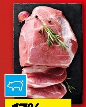 Lidl Łopatka wieprzowa rzeźnik oferta