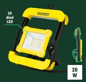 Lidl Reflektor led parkside oferta