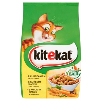 Topaz Kitekat z kurczakiem i warzywami karma pełnoporcjowa 300 g oferta