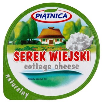 Społem Piątnica serek wiejski naturalny 200 g oferta