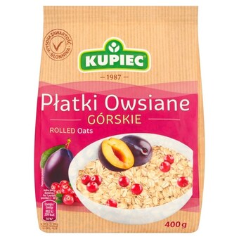 Chorten Kupiec płatki owsiane górskie 400 g oferta
