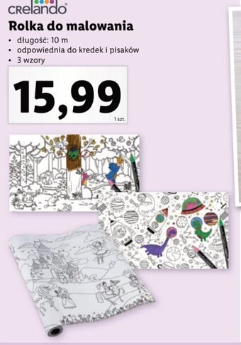 Lidl Crelando Rolka do malowania oferta