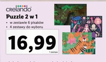 Lidl Crelando Puzzle 2 w 1 oferta