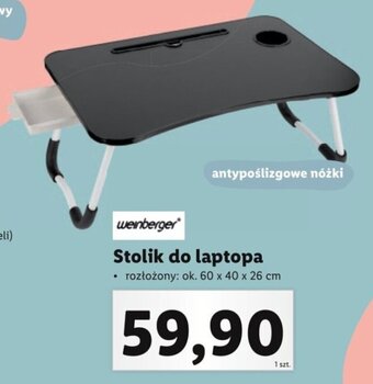 Lidl Weinberger Stolik do laptopa oferta