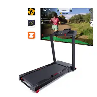 Decathlon Bieżnia do biegania domyos run100e z połączeniem oferta