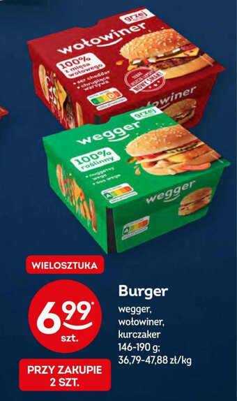 Żabka Burger 146-190 g oferta