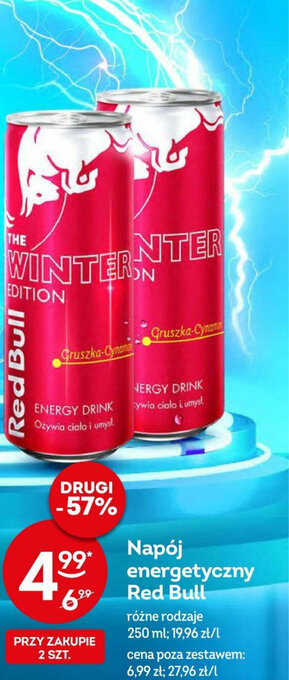 Żabka Napój energetyczny Red Bull 250 ml oferta