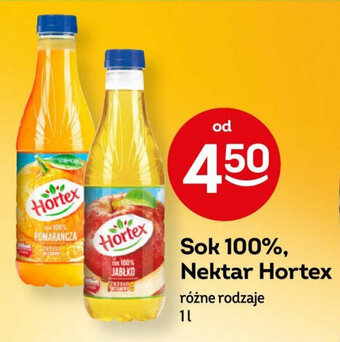Żabka Sok 100%, Nektar Hortex 1 l oferta