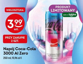 Żabka Napój Coca-Cola 3000 Al Zero oferta