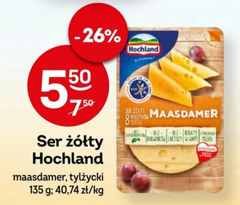 Żabka Ser żółty Hochland 135 g oferta