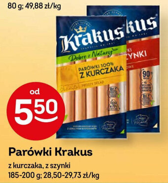 Żabka Parówki Krakus 185-200 g oferta