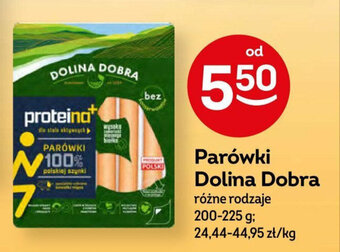 Żabka Parówki Dolina Dobra 200-225 g oferta