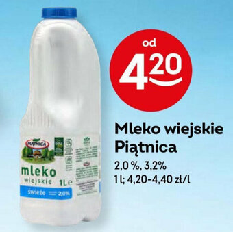 Żabka Mleko wiejskie Piątnica 1 l oferta
