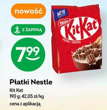 Żabka Płatki Nestle 190 g oferta