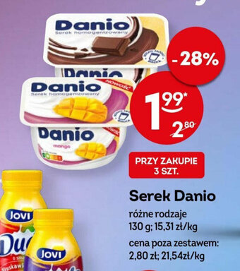 Żabka Serek Danio 130 g oferta