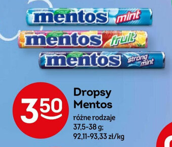 Żabka Dropsy Mentos 37,5-38 g oferta