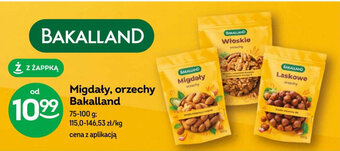 Żabka Migdały, orzechy Bakalland 75-100 g oferta