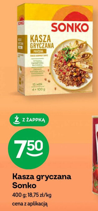 Żabka Kasza gryczana Sonko 400 g oferta