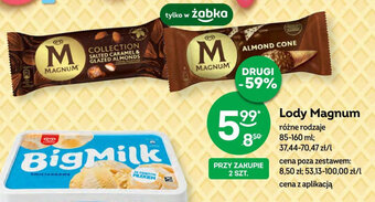Żabka Lody Magnum 85-160 ml oferta