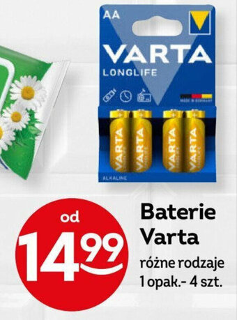Żabka Baterie Varta 4 szt. oferta