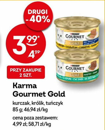 Żabka Karma Gourmet Gold 85 g oferta