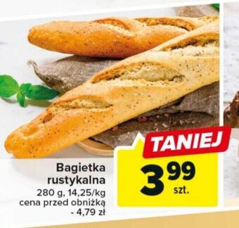 Carrefour Market Bagietka rustykalna 280 g oferta